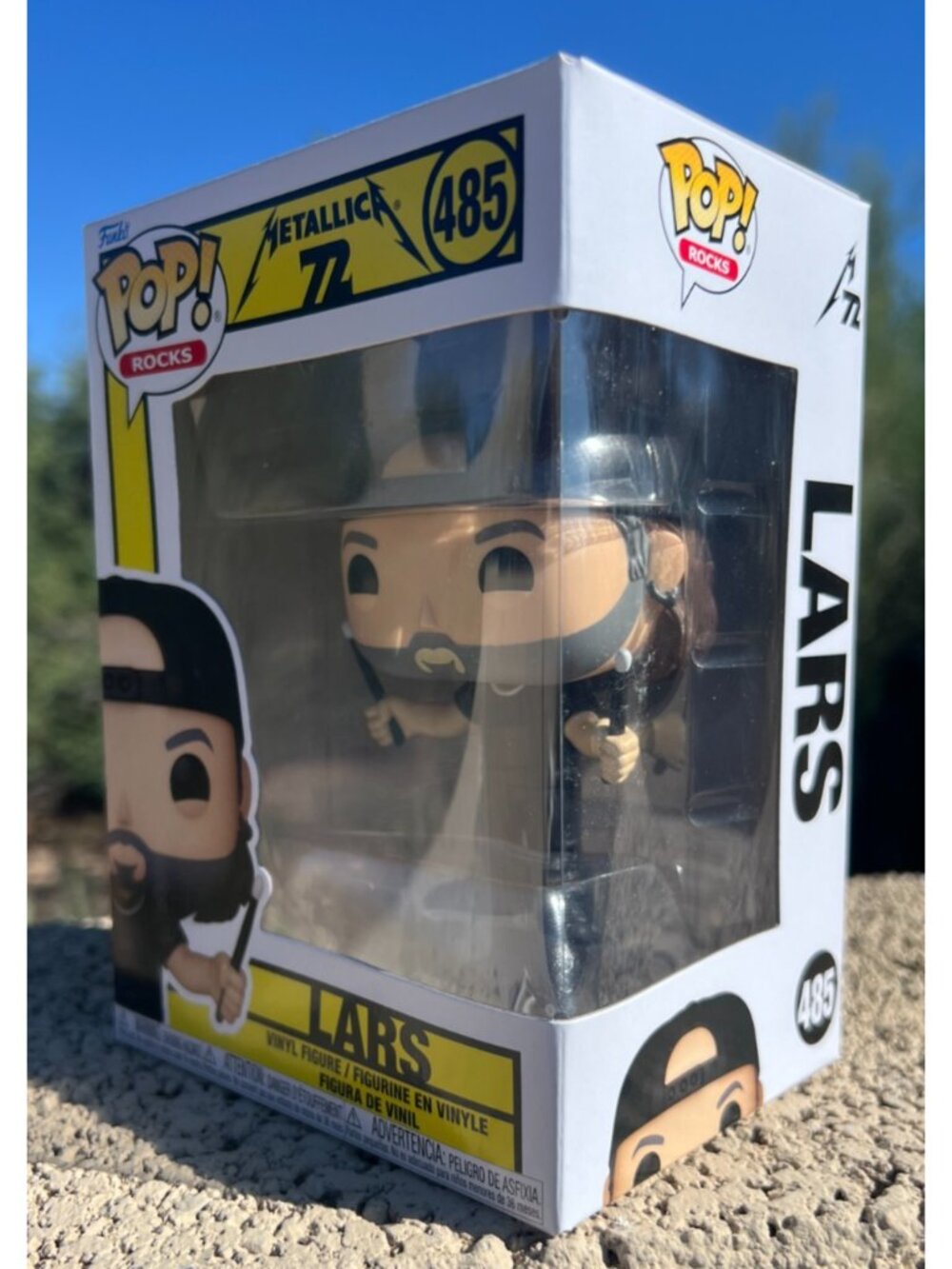 Funko Pop Rocks: Metalica 72 - Lars (#485, NEW)